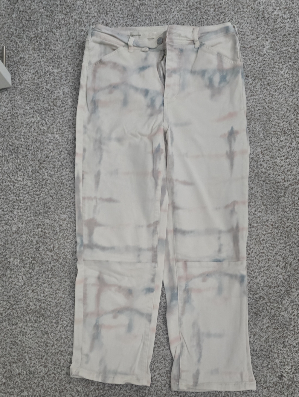 Anthropologie PILCRO Tie Dye Jeans / Carpenter Pants